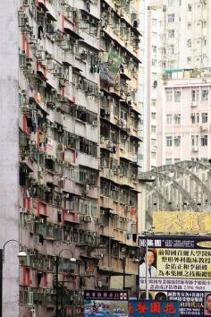 Travel Asian HongKong old town Density