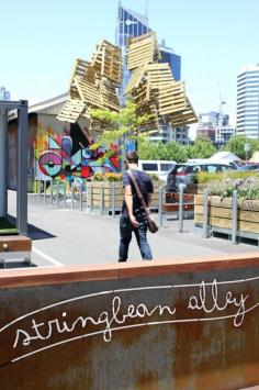 Stringbean Alley, Queen Victoria Market, Melbourne