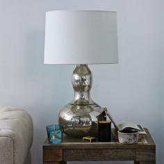 Gourd Table Lamp - Mercury | west elm