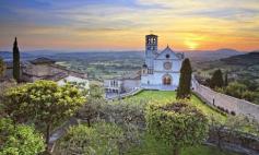 Basilica of San Francesco, Assisi in central Umbria