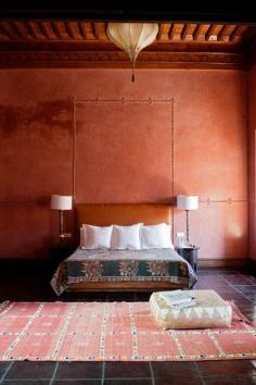 A hotel El  Fenn in Marrakech; Morocco.