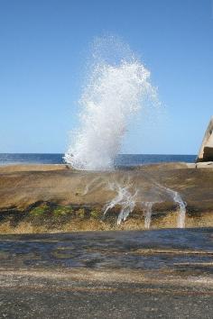 Bicheno Blowhole, Tasmania, Australia