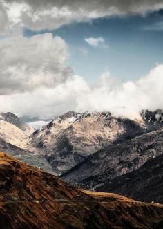 Furka Pass in Switzerland