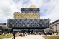 Library of Birmingham integrated with the Repertory Theatre | Mecanoo | Bustler