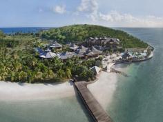 A private balcony? Please. The Calivigny Island Beach House (on Calivigny Island off the coast of Grenada) lets travelers spread their wings in 140,000 square feet of living space—that's ten bedrooms; various dining areas both formal and casual; a game room with billiards; a huge, fully staffed, professional kitchen; and a stocked wine cellar. The only thing you'll have to do is decide which of six, private, white sand beaches to laze around on. Rates are $30,000–$124,000 per night.