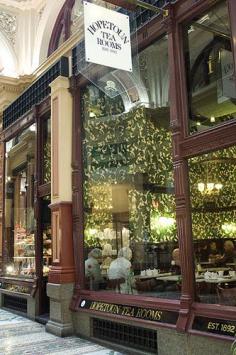 Hopeton Tea Rooms Block Arcade Melbourne Victoria Australia