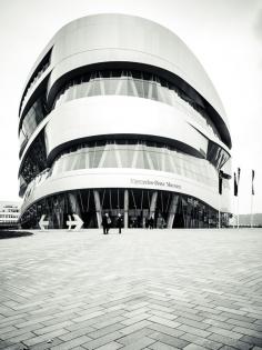 Mercedes Benz Museum at Stuttgart, Germany.