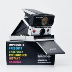 Polaroid™ SX-70 Sonar Camera Kit silver