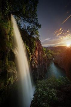 Horsetail Waterfall, Yosemtie National Park, California by demiguel