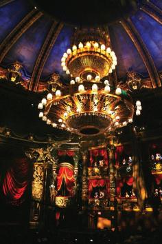 The beautiful 'Phantom' theater at the Venetian Hotel, Las Vegas