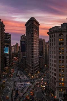 Dusk, New York City