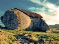 Stone house.  Portugal