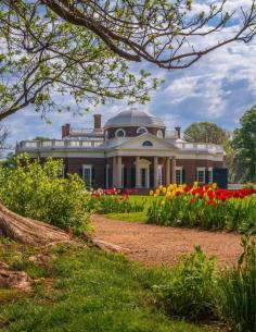 Thomas Jefferson's Monticello, Charlottesville, Virginia