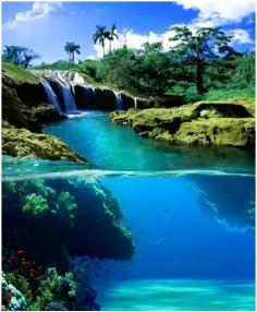 El Nicho Falls, Cuba.