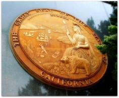 The Great Seal of the State of California in Sacramento (Orton)