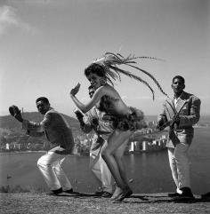 #travelcolorfully carnaval no morro mexicano, rio de janeiro circa 1950