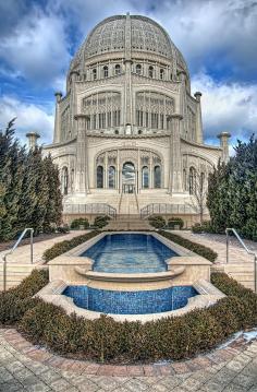 ✮ The Baha'i Temple in Wilmette, Illinois