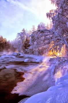 Frozen Lake, Finland