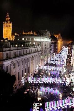 Christmas in Seville, Spain