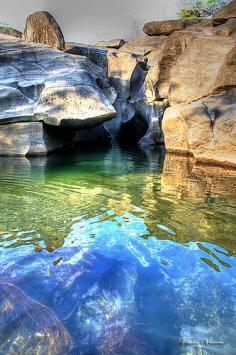 Vale da Lua (Valley of the Moon), Chapada dos Veadeiros National Park, Brazil #places #travel #South #America