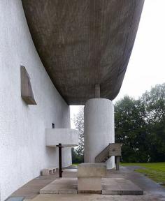 Chapelle Notre Dame du Haut, Ronchamp, France, 1950 – 1955 - Le Corbusier.