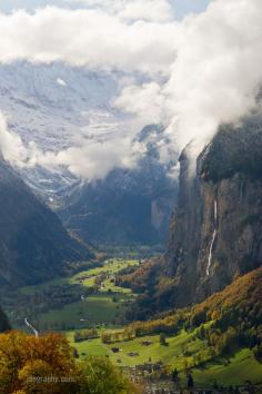 Rockfalls by Jae Yoon on 500px #jungfrau #switzerland #europe