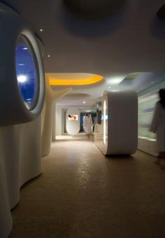 Exedra Nice Hotel Spa / Simone Micheli ~ www.archdaily.com... via @ArchDaily #skincare #wellness #Spa in France!