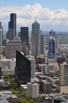 Downtown Seattle | From Space Needle