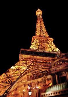 Eiffel Tower at the Paris Hotel, Las Vegas (Photo by Mike Savad)