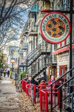 Rue Saint Denis Montreal