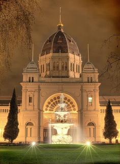 Royal Exhibition Building, Melbourne, Australia | UNESCO World Heritage Site. 20 sec exsposure