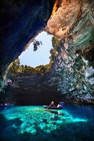 Melissani, Greece.