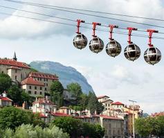 World's Coolest Tram Rides: Grenoble-Bastille Cable Car France