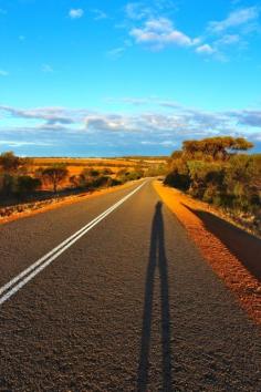 On the road to Kalbarri, Western Australia. by Dianne Bortoletto