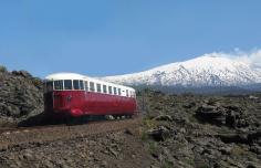 The FCE (Ferrovia Circumetnea railway) run special summer excursions on the  vintage Littorine trains, with lunch and visits to various sights included. Take a ride on the Circumetnea Railway and you’ll be traveling on the same rickety tracks that were laid down in 1895 for the 19th century s...