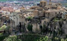 Cuenca ariel view house, homes on cliff you can see for miles .. 120.00 a night now was 10.00 with dinner under Generalissimo Franco  70