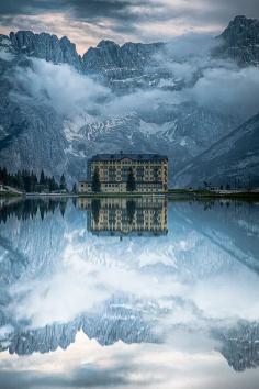 Lake Misurina, Italy ~ by Fabrizio Gallinaro