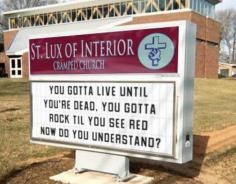 St. Lux Interior Cramped Church