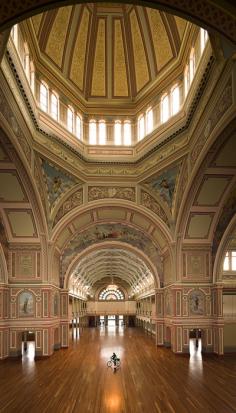 The Royal Exhibition Buildings - great hall.