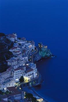 Il Nastro Azzuro refers to the ribbon of state road that runs twisting through the coastal towns. Italy