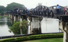 Bridge over River Kwai, Kanchanaburi, Thailand aka Death Railway