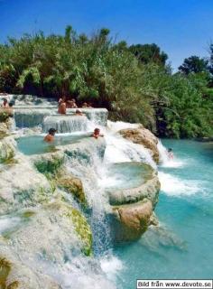 MINERAL BATHS, TUSCANY ITALY Next time I am in Italy I will have to find these.Has anyone been here?