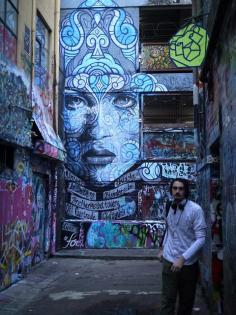 Hosier Lane street art Melbourne