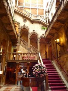 Stairway, Hotel Danieli, Venice