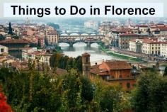 Travel Guide - Things to do in Florence, Italy: www.ytravelblog.c...