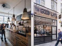 The Good Life Eatery - by Coupdeville Architects, - London, UK #varejo #retail #cooffeestore #retaildesign #storedesign #storefront #store #loja #fachada #vm #visualmerchandising #display #inglaterra #londres #london #england