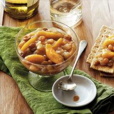 Chunky Peach-Ginger Chutney | MyRecipes.com