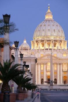 Rome, Italy.  This building looks so beautiful lit up at dusk. Rome is most definitely on my bucket list :-)