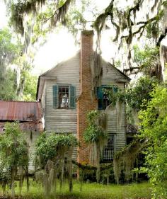 Glen Echo Plantation, built in 1773 in Ellabelle, Georgia