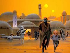 McQuarrie designed many of the film's characters, including Darth Vader, Chewbacca, R2-D2 and C-3PO.